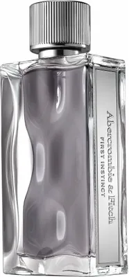 A product shot of Abercrombie & Fitch First Instinct Eau de Toilette for Men.