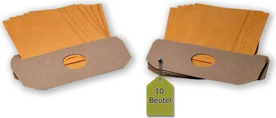 Produktbild von 10 Staubsaugerbeutel passend für EXPERT 2071P EXP + 1 Motor-Filter