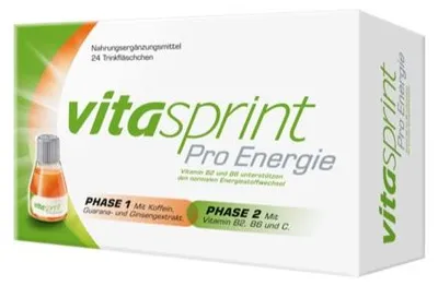 Produktbild von Vitasprint Pro Energie Lösung, 24 St. Ampullen