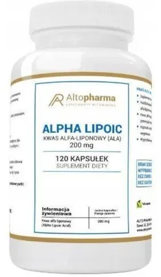 Produktbild von Altopharma Alpha-Liponsäure ALA 200 mg 120 Kapseln