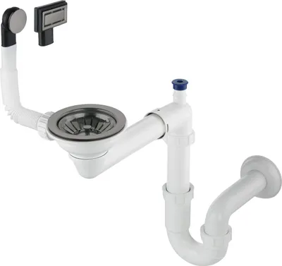 Immagine prodotto di Siphon for 1-bowl granite sink - Space-Saver