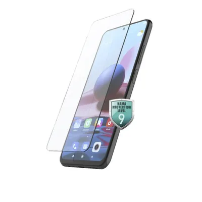 Produktbild von Hama Premium Crystal Glass, Xiaomi, Redmi Note 10 5G/Poco M3 Pro, Schlagfest, Schlagfest, Kratzresistent, Transparent, 1 Stück(e)