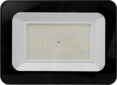 Productafbeelding van LED-buitenverlichting 150W, model GT-GCX150W-40, zwarte floodlight, IP65, buitenwandlamp, 12000lm