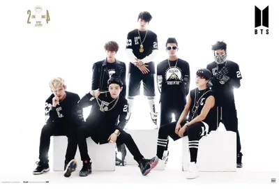 Produktbild von Poster BTS Black and White 91.5x61cm