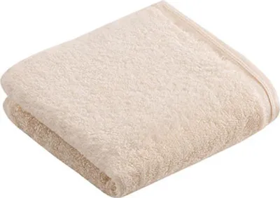Produktbild von Vossen 118096 | Handtuch Vegan Life Gästetuch, 40 x 60 cm - Farbe: Ivory - Größe: 40 x 60 cm
