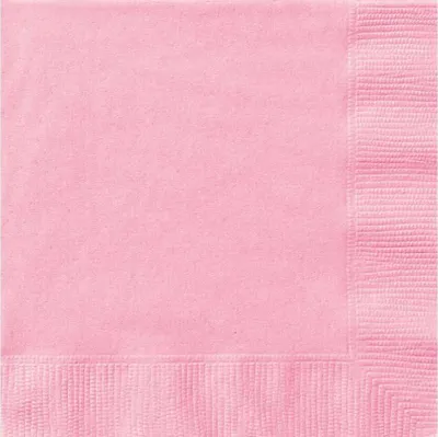 Produktbild von 20 kleine Servietten rosa 25 x 25 cm