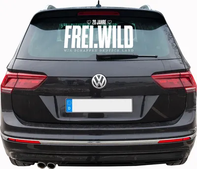 Produktbild von Frei.Wild - 20 Jahre - Heckscheibenaufkleber weiß