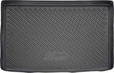 Image de Tapis De Coffre en Caoutchouc TPE Pour Opel Astra K 2015-2021 Hatchback, Bord Haut, Noir, Antidérapant, Toutes Saisons