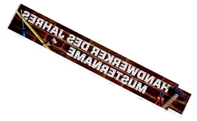Produktbild von Zollstock für Handwerker des Jahres 2m - Personalisierbares Geschenk mit Namen