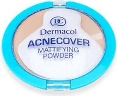 Produktbild von Dermacol ACNEcover Mattifying Powder Puder für problematische Haut No.03 Sand 11 g