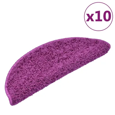Produktbild von Stufenmatten 10 Stk. 65x21x4 cm Violett Halbrund Groß