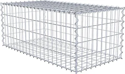 Produktbild von Gabione 100 cm x 40 cm x 50 cm (L x H x T), Maschenweite 5 cm x 10 cm, Spirale