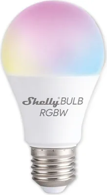 Produktbild von Żarówka E27 Shelly Duo (RGBW) 9W