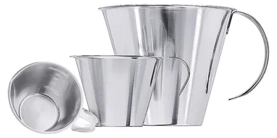 Produktbild von CONTACTO Messbecher, Inhalt: 0,25 Liter, Höhe: 70 mm