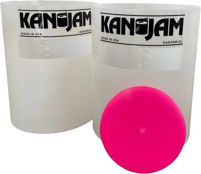 Produktbild von KanJam MDsport Wurf- und Fangspiel, Weiß/Rosa, 30x55x25 cm