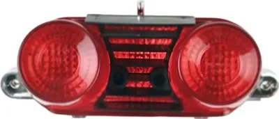 Obrázek produktu pro Vparts Ym-2256l, náhradní sklo pro blinkr, červené barvy, univerzální