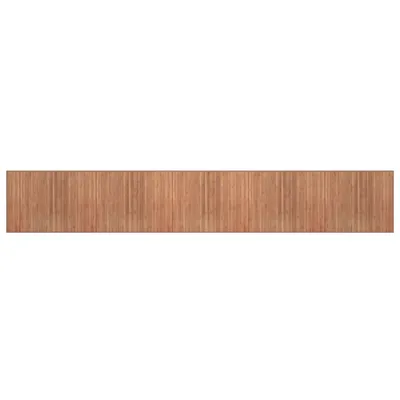 Image de Tapis rectangulaire naturel 80x1000 cm bambou