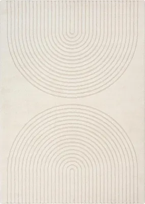 Image de DEMILU Tapis de salon Tapis doux gaufré