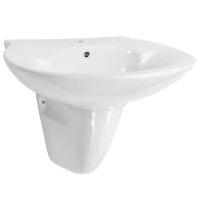 Immagine prodotto di Lavabo a Parete in Vetroceramica Bianco 690x520x210 mm