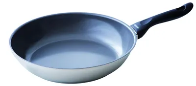 Edelstahl-Pfanne 24 cm, 2,7 l, Antihaftbeschichtung, spülmaschinengeeignet