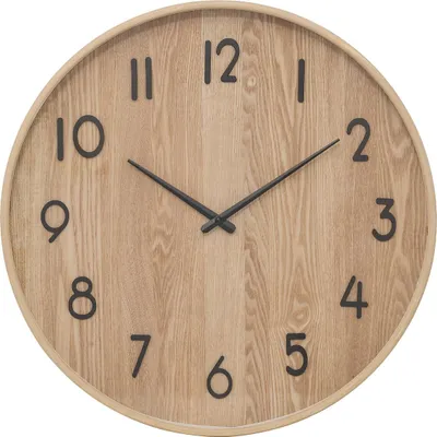 Immagine prodotto di Atmosphera interior designer - Uhr ivana helles holz d55cm
