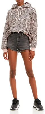 Produktbild von Levi's Damen 501 Original Shorts Denim Shorts Eat Your Words (Schwarz) 27