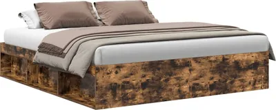 Obrázok produktu pre vidaXL Rám postele z dymového duba 200x200 cm