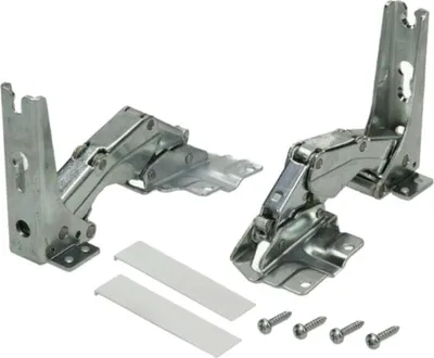 Produktbild von Trade-Shop 2er Set Kühlschrankscharnier oben unten ersetzt Hettich 3363 5.0 41.5, 336350415, 7043202, 3703 5.0, 3362 5.0 41.5, 336250, 336250415