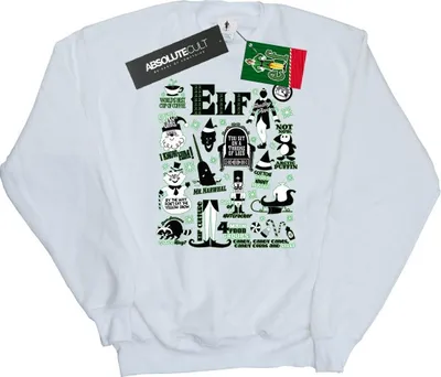 Produktbild von Elf - Sweatshirt für Damen BI5586 (M) (Weiß)