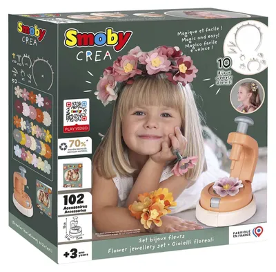 Image de Kit de bricolage « Bijoux floraux » Smoby