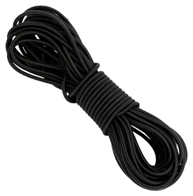 Produktbild von Gummiseil 10 m, Expanderseil, 3 mm, Schwarz