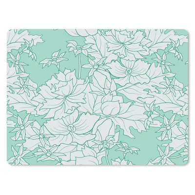 Obrázok produktu pre Podložka pod myš - Vzory - Vintage - Kvety - 23x19cm - Rohožka pod myš