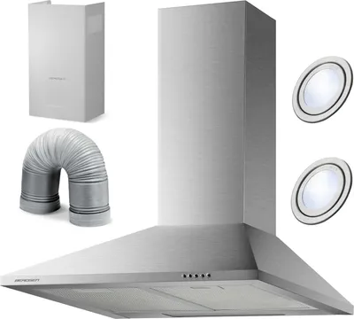 Immagine prodotto di Cappa da cucina Berdsen BT-213 INOX 60 cm