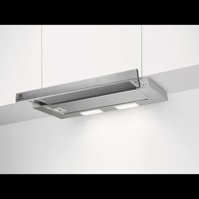 Produktbild von AEG Electrolux Flachschirm-Dunstabzugshaube / Abluft oder Umluft / 60cm / Grau LFP226S