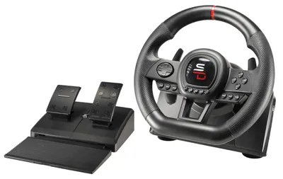 Produktbild von Superdrive - Rennlenkrad SV650 Racing Wheel lenkräd mit Pedalen, Shift & Vibration - Xbox Series X/S, Switch, PS4, Xbox One, PC, PS3