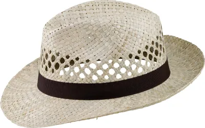 Immagine prodotto di Cappello di paglia Fiebig, colore naturale, tesa larga, taglia 60