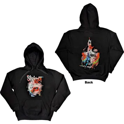 Produktbild von Slipknot Uni Pullover Hoodie: Death (Back Print), Small, Black