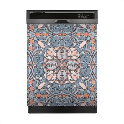 Produktbild von Magnete Dekorative 60x70 cm Küche Magnetmatte Spülmaschine - Portugiesische Mosaiken