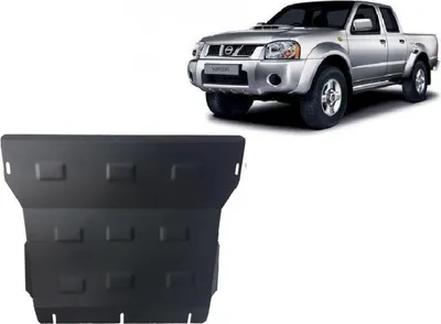 Produktbild von Stahl Unterfahrschutz für Motor und Kühler Nissan Navara D22
