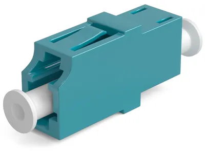 Produktbild von hb-digital LWL Verbinder LC/UPC-LC/UPC Simplex OM3 Multimode aqua