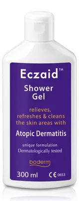 Produktbild von ECZAID Duschgel, reinigend und beruhigend bei atopischer Dermatitis, 300 ml