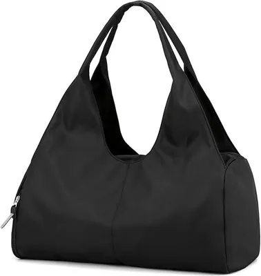 Produktbild von Sporttasche - Reisetasche mit Schuhfach - Gro?e Sporttasche - Wasserdichte Schultertasche - Reisetasche fš¹r Damen und Herren - Fitnessstudio Tasche - Schwarz