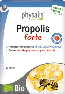 PROPOLIS FORTE BIO 30 TABLETEK - PHYSALIS