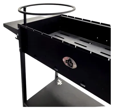 Produktbild von Mangal Batyr 60 Schaschlikgrill mit Ablage und Topfhalter