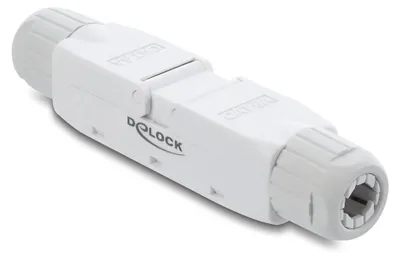 Produktbild von Delock Netzwerkkabelverbinder LSA zu LSA Cat.6A ungeschirmt werkzeugfrei