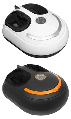 Image de Appareil de massage des pieds, compression par air, fonction chauffante, BLANC, prise UE