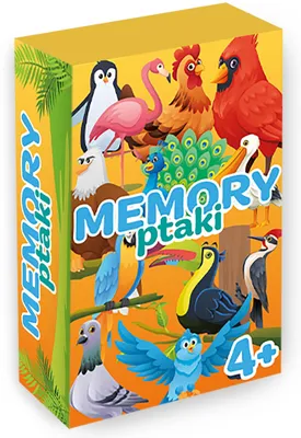 Zdjęcie produktu dla Gra Memory Ptaki Mini dla dzieci