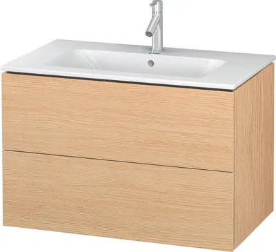 Produktbild von Duravit L-Cube Waschtischunterbau wandhängend, 2 Schubkästen, 820x550x481mm, LC624103030