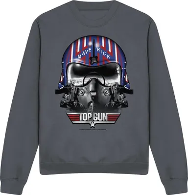 Immagine prodotto di Top Gun - Felpa "Maverick" per uomo/donna unisex TV13056 (XXL) (carbone)