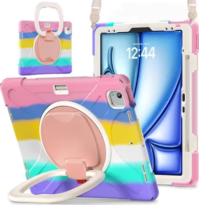 Immagine prodotto di Custodia per iPad Pro 5/4/3 12,9" con supporto e tracolla colorata